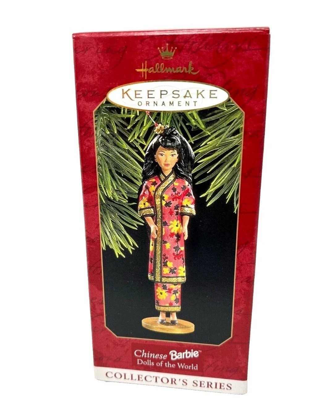 Hallmark Keepsake Chinese Barbie Dolls Of The World Exclusive Christmas Ornament